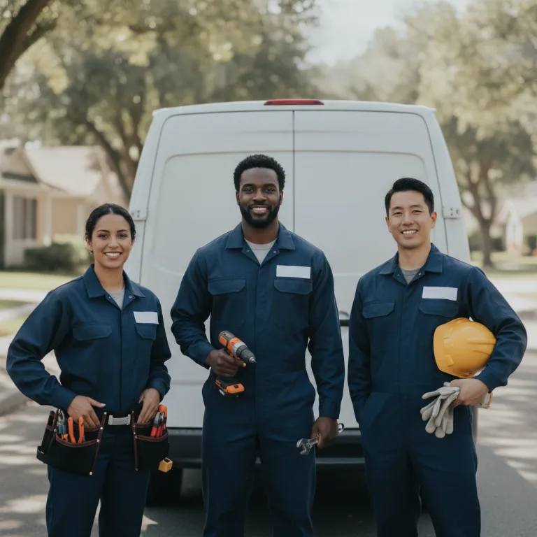 Electrician team in London